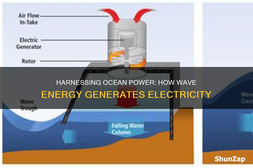 how is wave energy used to create electricity