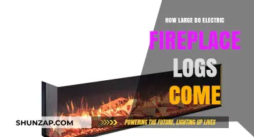 Electric Fireplace Logs: What Size Options Are Available?