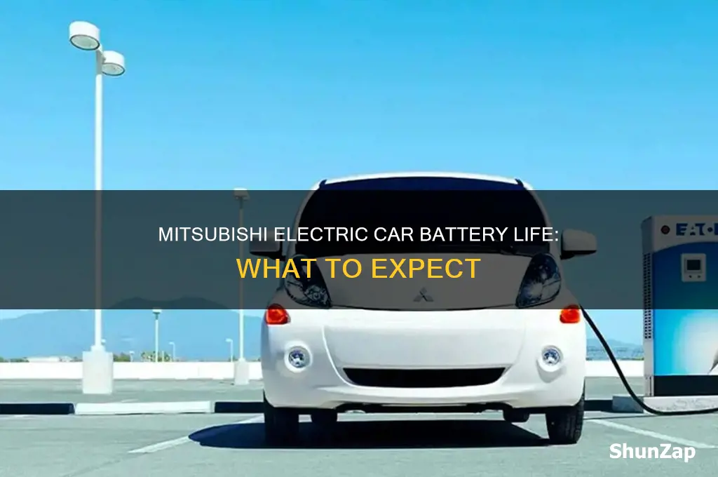how long batteries last in mitsubishi all electric car