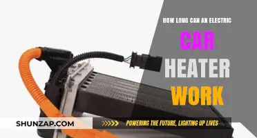 Electric Car Heater Runtime: How Long Can It Keep You Warm?