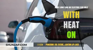 Electric Car Idling: How Long Can Heat Stay On?