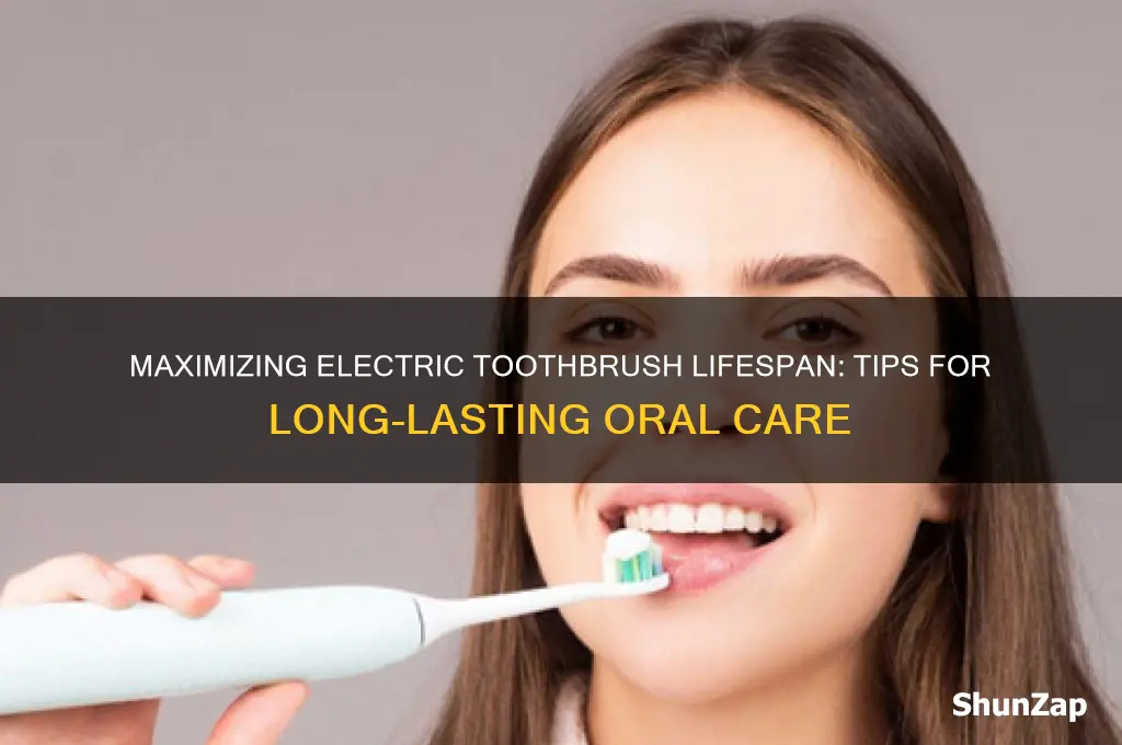 how long can we use electric toothbrush
