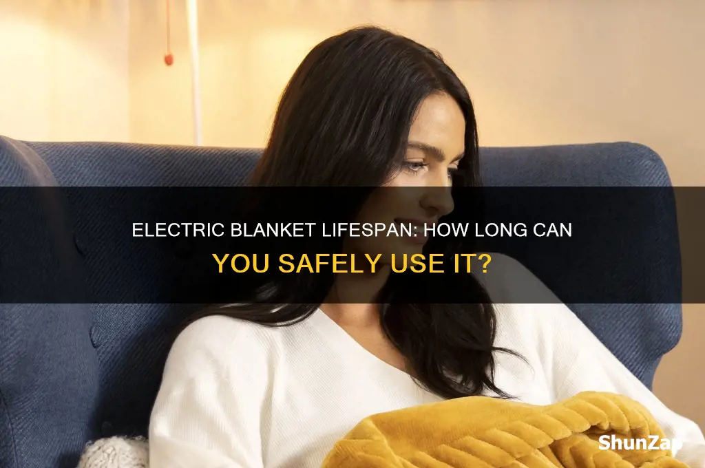 how long can you use an electric blanket