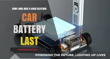 Used Electric Car Battery Lifespan: What to Expect