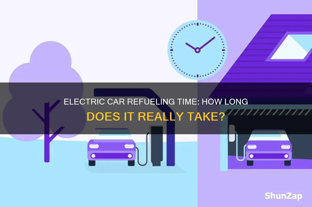 how long does it take to refuel an electric car