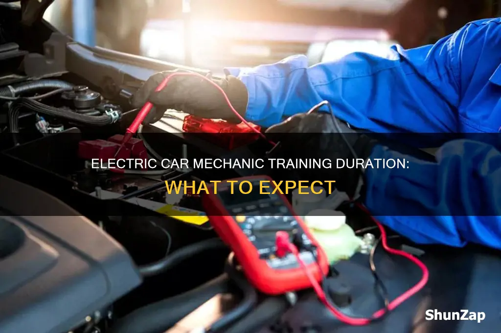 how long electric car mechanic training