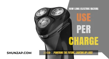 Electric Razors: Maximizing Shave Time on a Single Charge