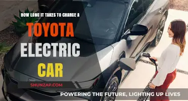 Charging Time for Toyota Electric Cars: What to Expect