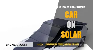 Charging Electric Cars with Solar Power: Time and Efficiency Explained