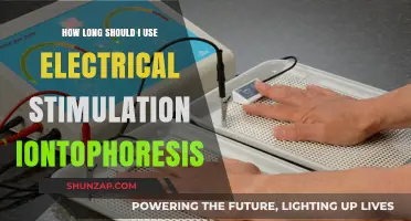 Optimal Duration for Electrical Stimulation Iontophoresis: A Comprehensive Guide