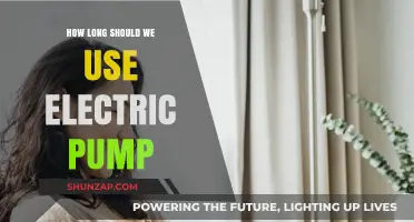 Optimal Electric Pump Usage: Duration Tips for Efficiency and Longevity