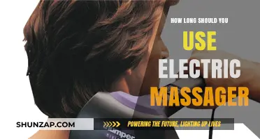 Optimal Electric Massager Usage: Duration Tips for Safe Relief