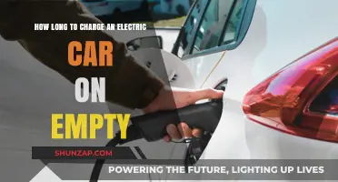 Charging an Empty Electric Car: Time Estimates and Factors