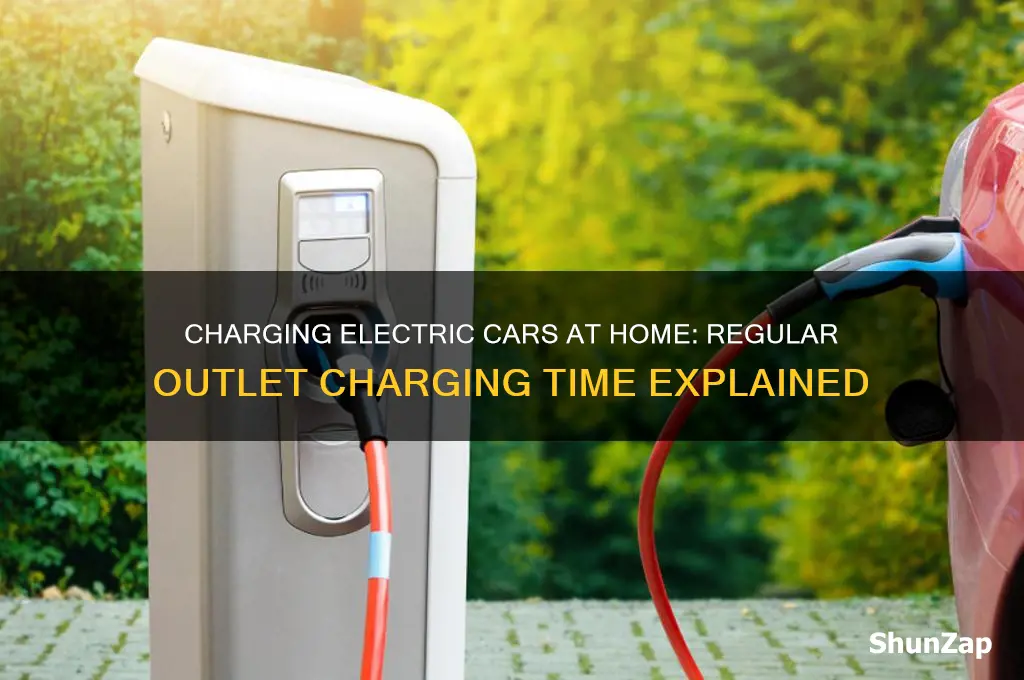 how long to charge an electric car with regular outlet
