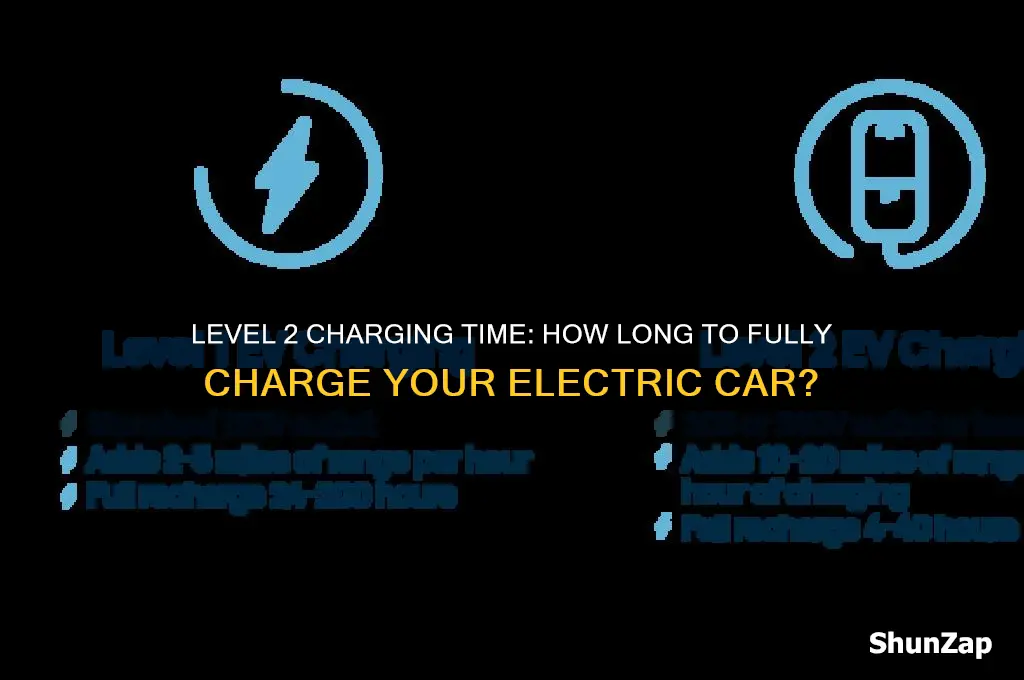 how long to charge electric car level 2