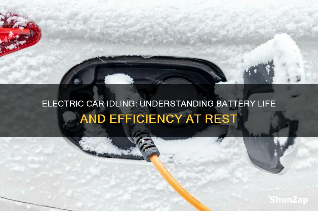 how long will an electric car idle