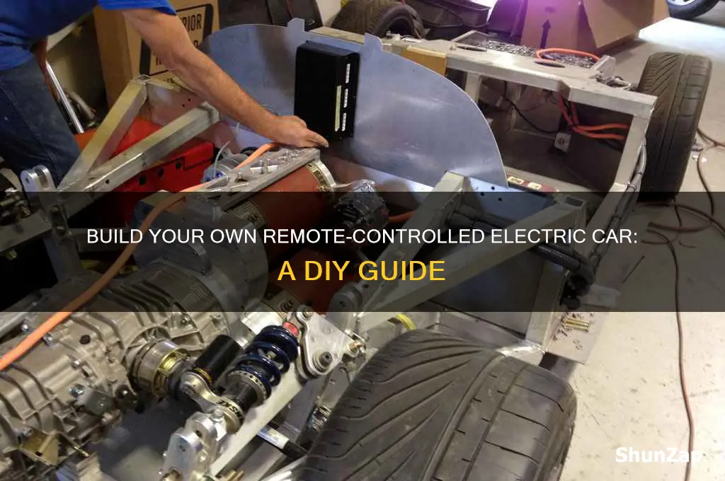 how make remote control electric car