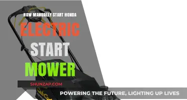Kickstarting Your Honda Electric Start Mower: A Guide