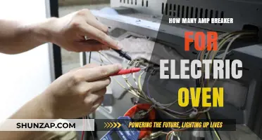 Choosing the Right Amp Breaker for Your Electric Oven