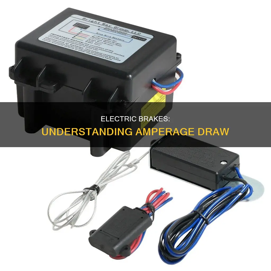 how many amps do electric brakes draw