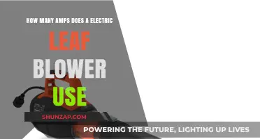 Electric Leaf Blower Amp Usage: What You Need to Know