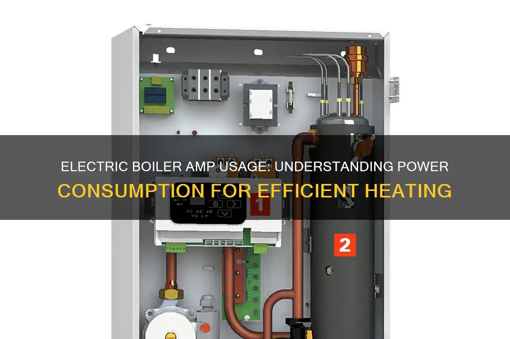 how many amps does an electric boiler use