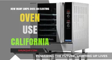 Electric Oven Amp Usage in California: What You Need to Know