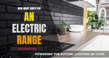 Amps Required for Electric Range: What You Need to Know