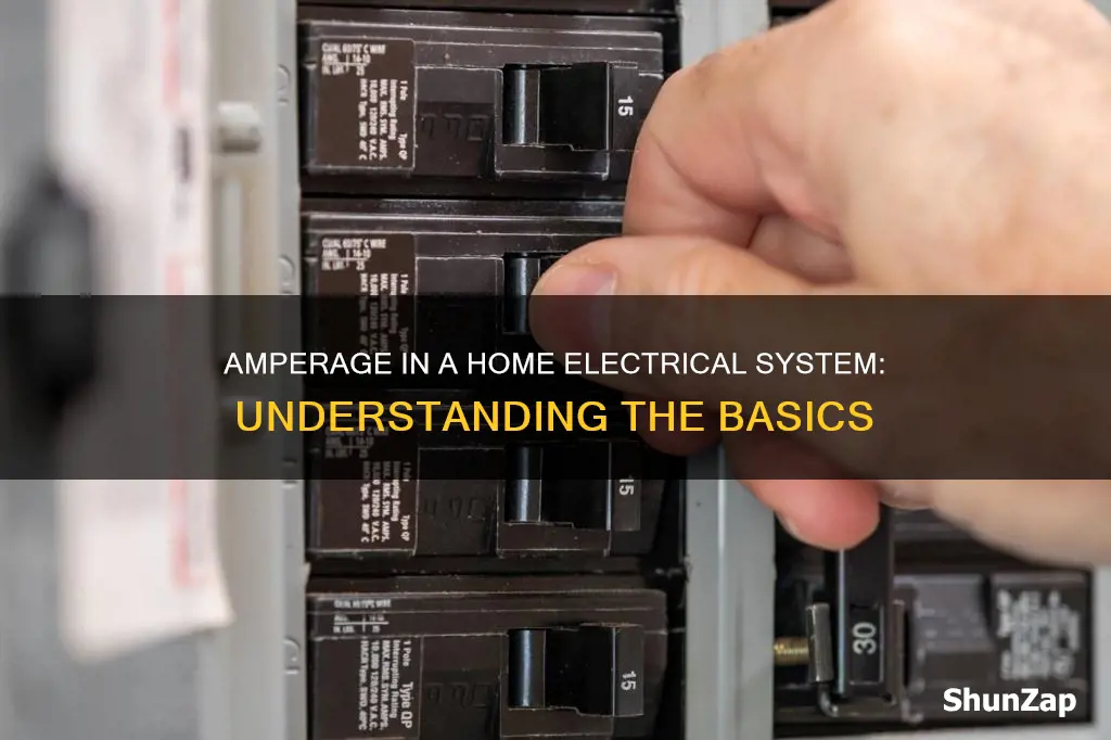 how many amps in a house electrical
