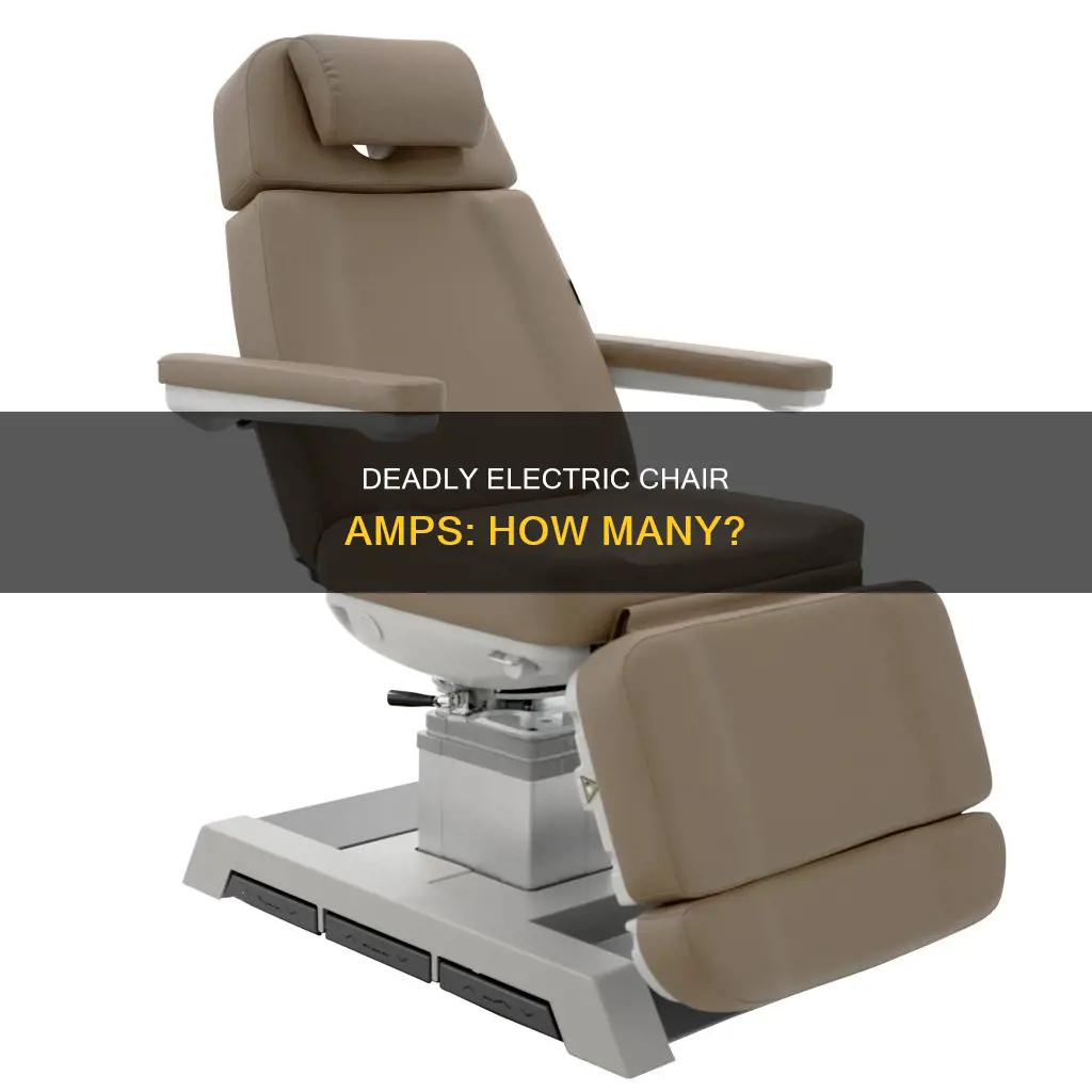 how many amps in an electric chair