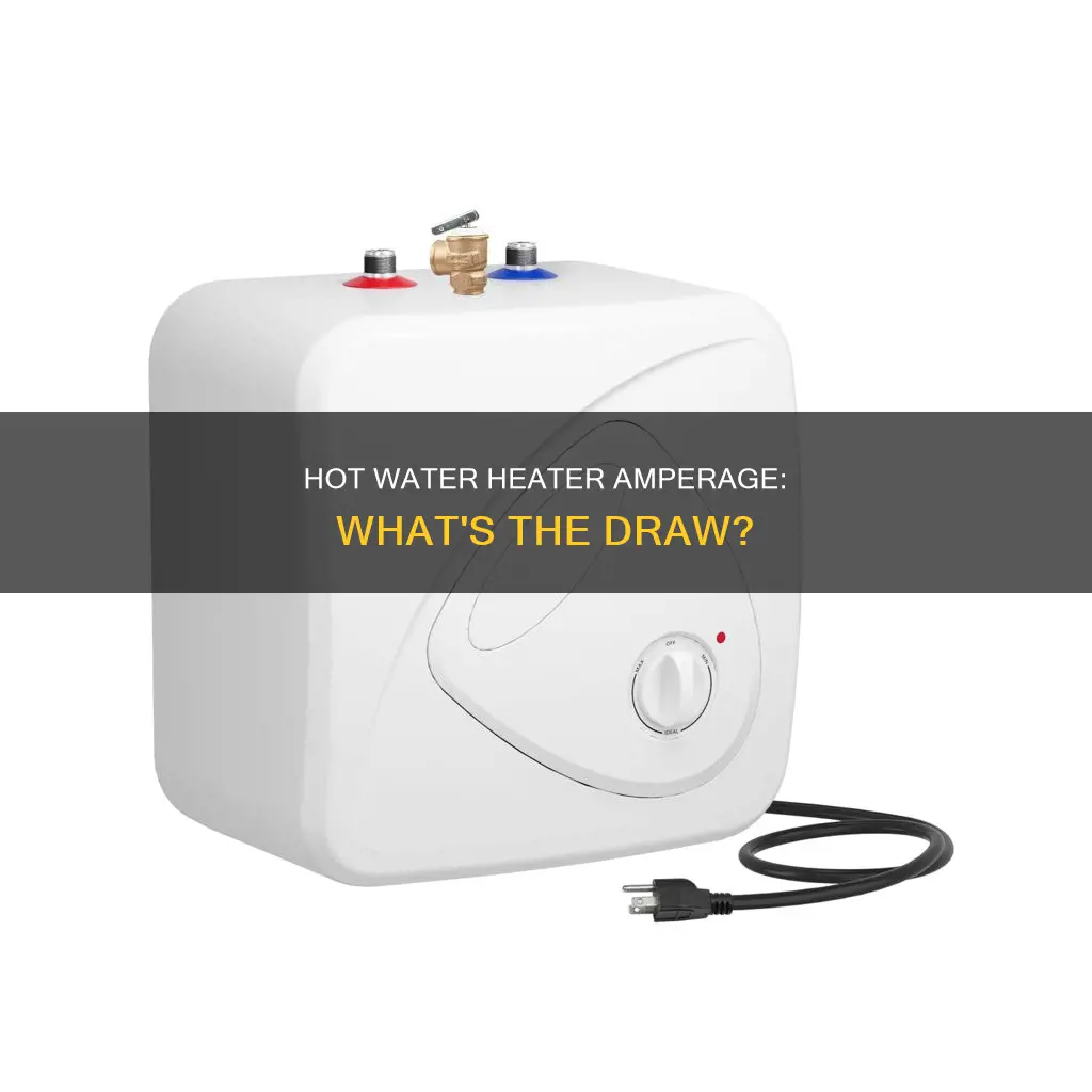 how many amps is a electric hotwater