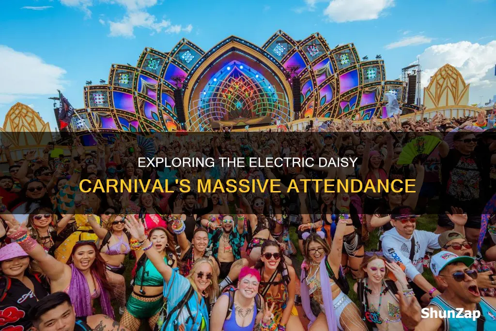 how many attended the electric daisy carnival