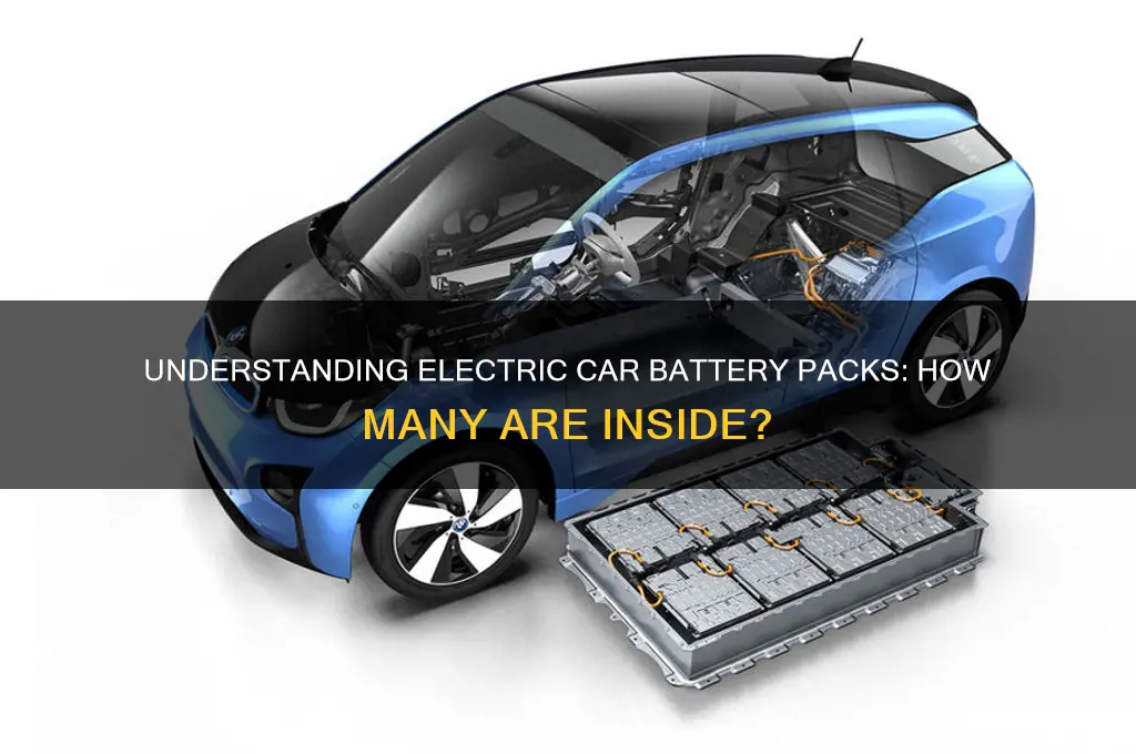 how many batteries in an electric car
