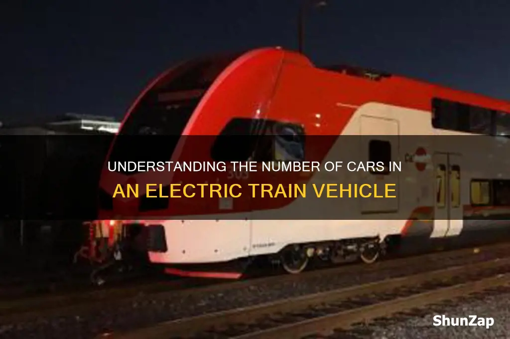 how many cars make up an electric train vehicle