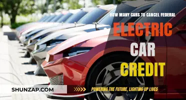 Canceling Federal Electric Car Credit: How Many Cars Does It Take?