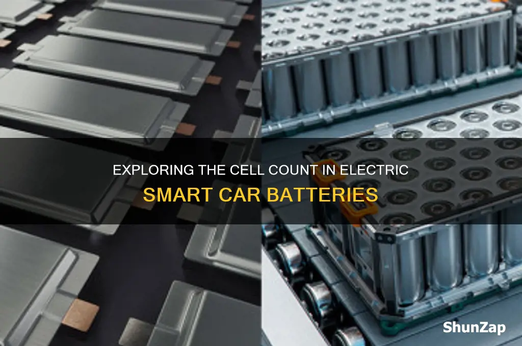how many cells in electric smart car