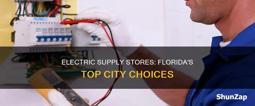 how many city electric supply in florida