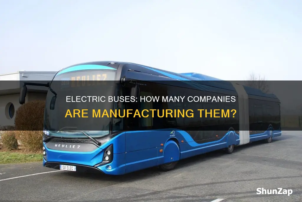 how many companies are making electric buses