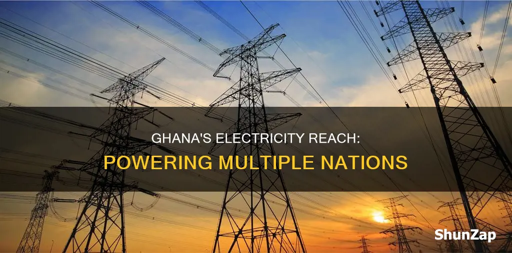 how many countries does ghana supply electricity