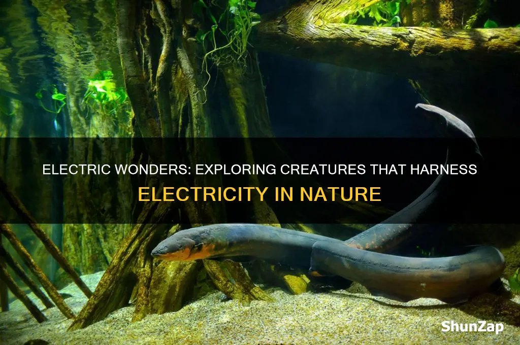 how many creatures use electricity