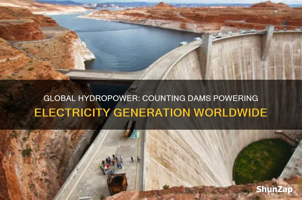 how many dams are used for electricity