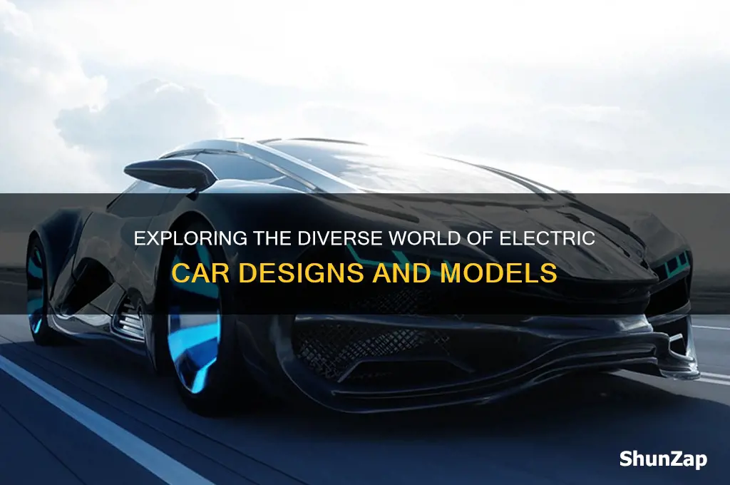 how many different electric car designs can you find