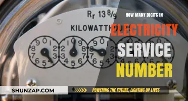 Electricity Service Numbers: Understanding the Digit Count