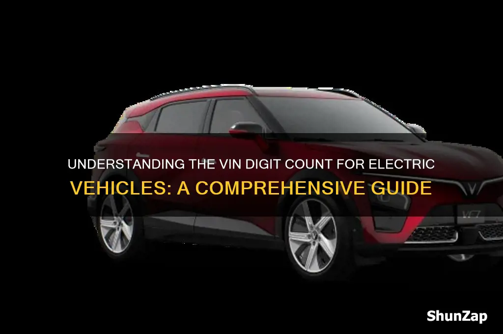 how many digits is a vin electric car