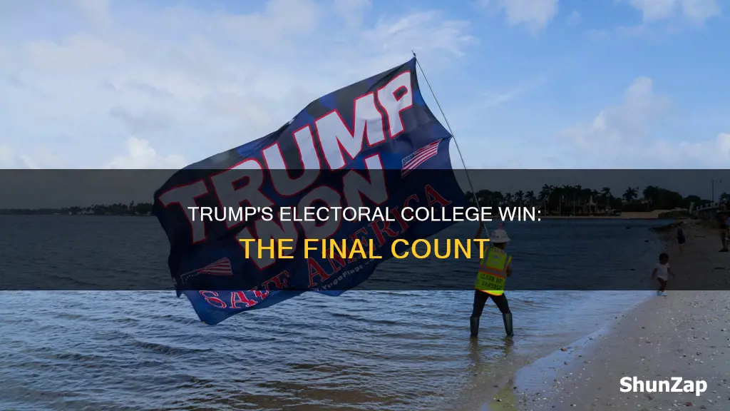 how many electral votes did trump win
