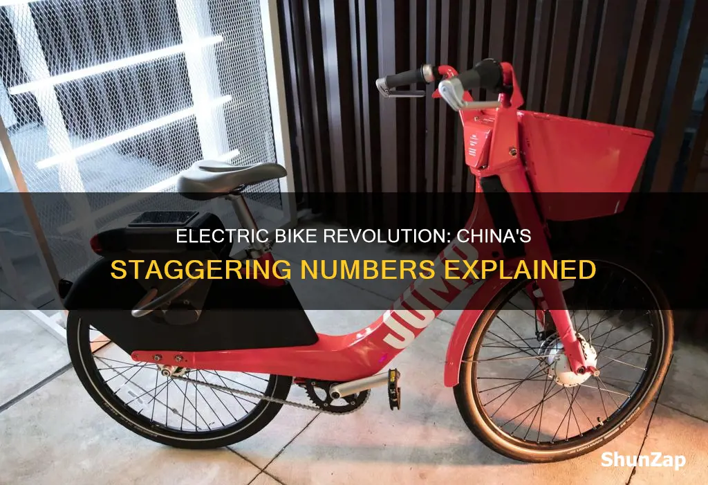 how many electric bikes in china