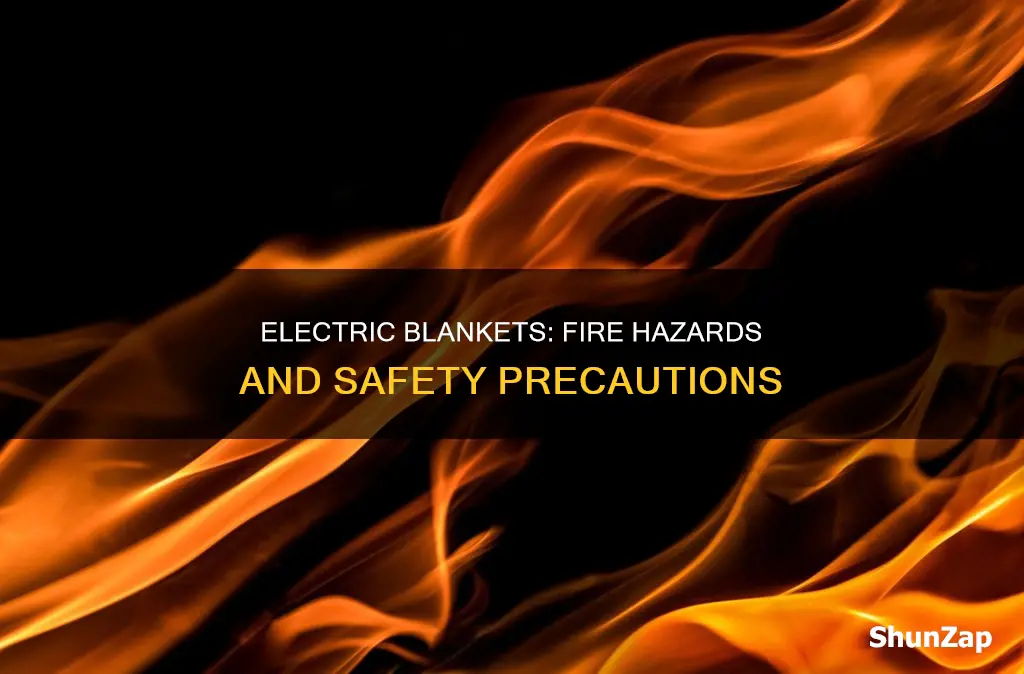 how many electric blankets catch on fire