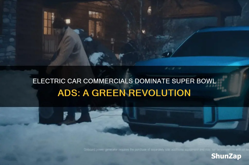 how many electric car commercials in super bowl