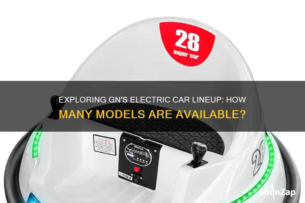 how many electric car models does gn have