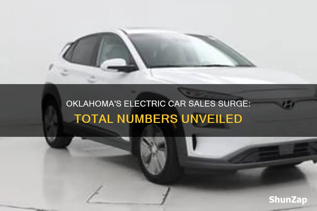 how many electric car sales total in oklahoma